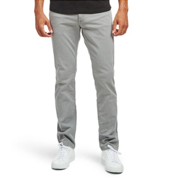 MOTT & BOW Men's Slim Mercer Jeans Size 32x32 In Light Gray - Picture 1 of 11